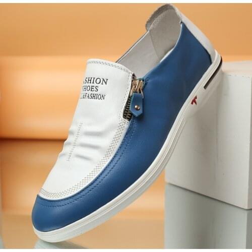 Mens Dress Shoes Zapatos De Hombre Spring Leisure Fashion Leather Shoes Man Oxfords Brown Black Loafers Men Formal Shoes S8-97