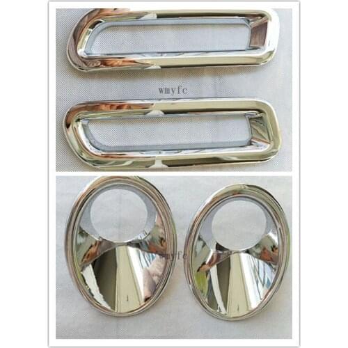 For Suzuki Vitara 2015 2016 2017 Car Rear Fog Lampshades Tail Foglight Trim Underside Front Fog Light Lamp Cover Styling