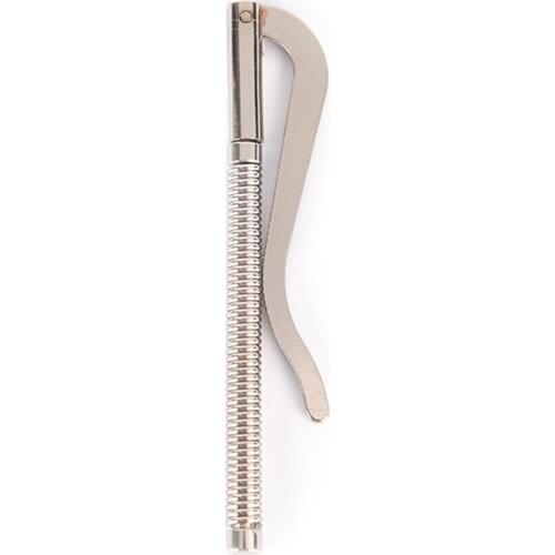 1PCS New arrival Spring Clamp Cash Holder metal money clips stainless Steel Money Cash Clip Clamp Holder For Pocket