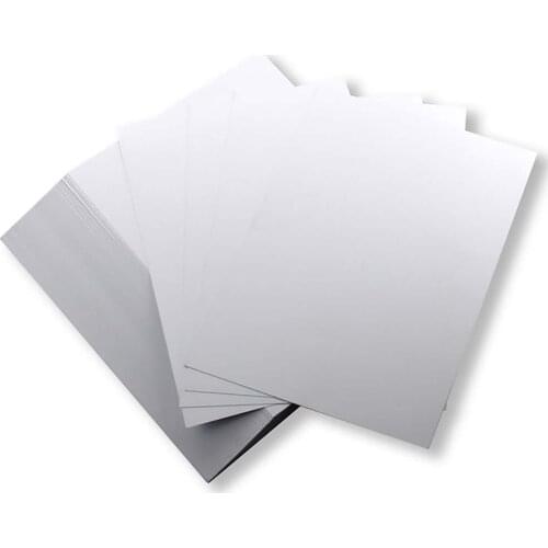 10PCS per bag of White Smooth Cardstock Paper Card A4 350gsm Paper DIY Scrapbooking paper pack craft Background pad