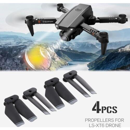 4pcs Drone Propeller Blades Paddles for LS-XT6 RC Quadcopter RC Drone Accessories