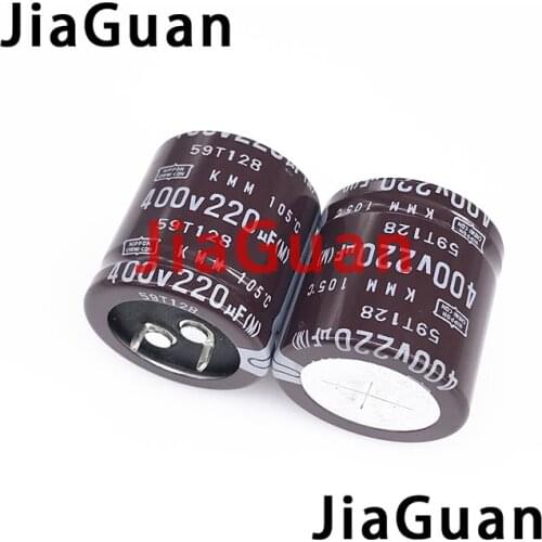 4pcs Genuine NIPPON KMM 400V220UF 30X30MM NCC electrolytic Capacitor 220UF/400V CHEMI-CON kmm 220UF 400V