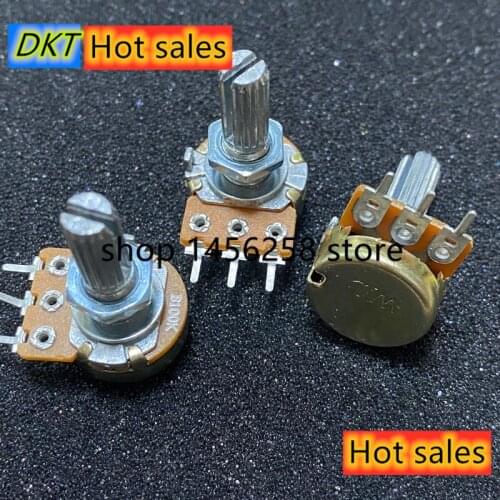 5pcs WH148 B1K B250K 3pin 15mm 1K 250K