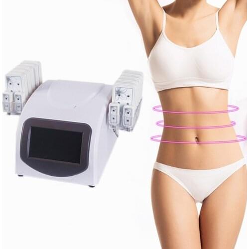 New arrival Professional Body Slimming Machine 14 Lipo Pads Machine Liposuction Weight Loss 650nm Diode Laser Massager Equipment