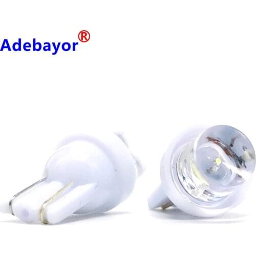 2PCS T10 Car White LED 194 168 SMD W5W Wedge Side Light Bulb Lamp 12V DC Boat Truck Lamp Signal Corner Tail Light