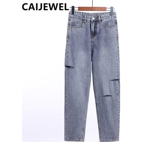 Джинсы МОМ CAIJEWEL China At AliExpress