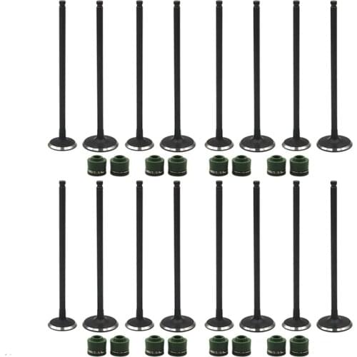 Motorcycle Engine Parts Intake & Exhaust Valve Stem Kit For KAWASAKI ZR400 ZZR400 ZRX400 1995-2008 ZX500 ZZ-R500 1993-1994