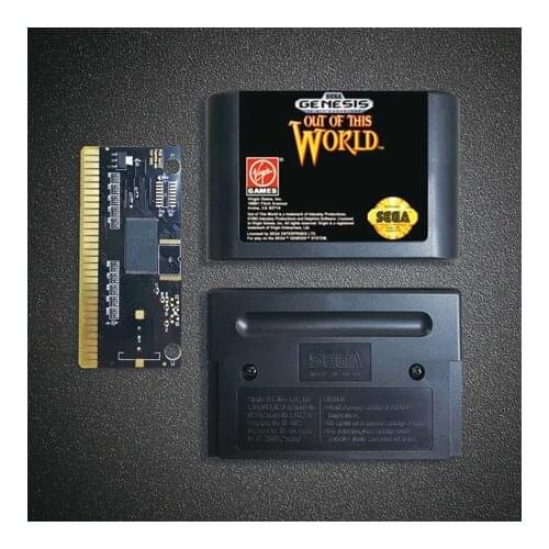 Out Of This World - 16 Bit MD Game Card for Sega Megadrive Genesis Video Game Console Cartridge