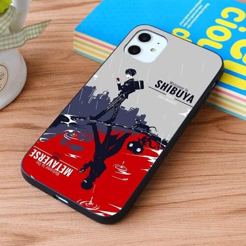 For iPhone Shibuya Metaverse Soft TPU border Apple iPhone Case