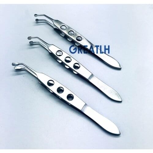 Ophthalmic eyelid massage forcep eye plastic surgery Ophthalmic Surgical Forceps Tweezers