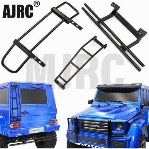 TRAXXAS TRX-4 G500 TRX-6 G63 metal CNC aluminum alloy front bumper rear bumper simulation climbing car decoration stairs
