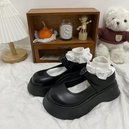 Lolita shoes Buckle Strap Round Toe autumn outdoor casual ladies shoes student party shoes Mary Jane shoes 2021 zapatos de mujer