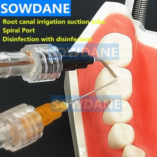 New Type Dental Material Suction Tube Suction Pipe Suction Drying and finalize with Dental Washing Endo Irrigation needle tip