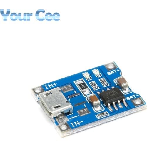 10 pcs TP4056 5V 1A Lipo Battery Charging Board Charger Module lithium battery DIY MICRO Port Mike USB 18650 Plate Interface