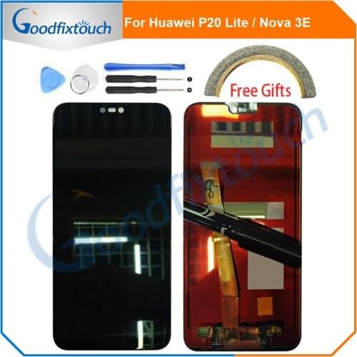 LCD Screen For Huawei P20 Lite / Nova 3E P30Lite LCD Display Touch Panel Screen Digitizer Assembly For Huawei Nova3e Repair Part