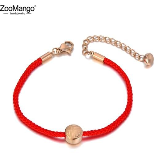 Красные браслеты ZooMango China At AliExpress