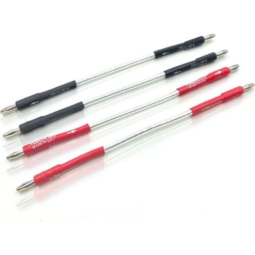 Nordost ODIN Audio Jumper Cable JUMPER LINKS Performance Speaker Cable 4 x 20cm Banana Plugs - Spades