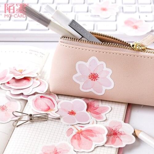 20packs/lot Creative Kawaii Cherry Blossom Story Mini Sealing Label Stickers Decorations Scrapbooking Diary Albums Free Shipping