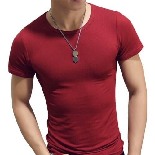 2021 Basic Cotton T Shirt Men Summer New Oversized Solid Tees 7 Color Casual Loose Tshirt Korean O Neck Male Tops Plus Size