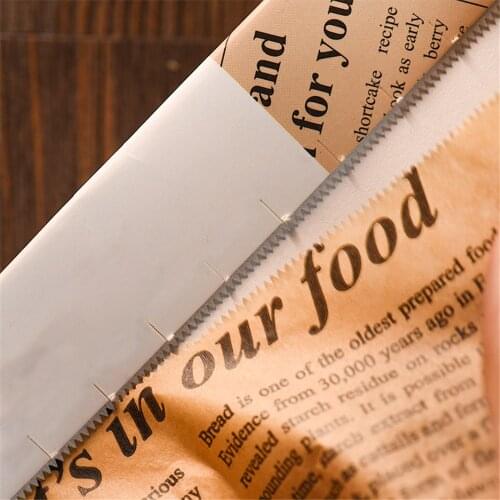 5M Long Parchment Paper Baking Tools Food Grade Grease Paper Bread Sandwich Burger Fries Wrappers Cookie Oilpaper White Brown