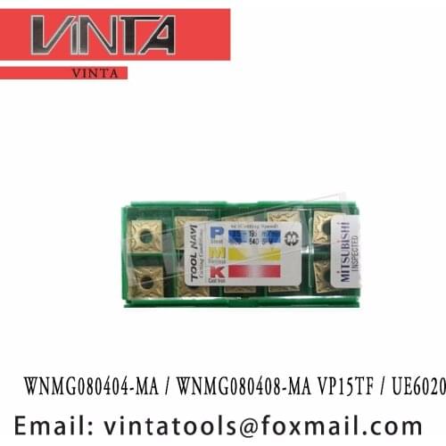 Free shipping high quality WNMG080404-MA VP15TF / UE6020 / WNMG080408-MA VP15TF / UE6020 cnc carbide turning inserts