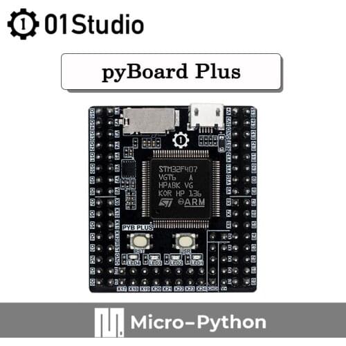 01Studio pyBoard Plus Micropython STM32 STM32F407VGT6 Development Demo Board Embedded Programming