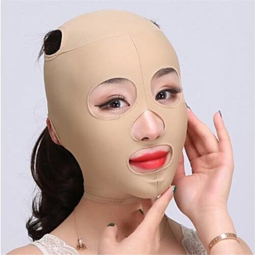 1pc Elastic Face Slimming Bandage V Line Face Shaper Women Chin Cheek Lift Up Belt Facial Anti Wrinkle Strap Face Care Tools