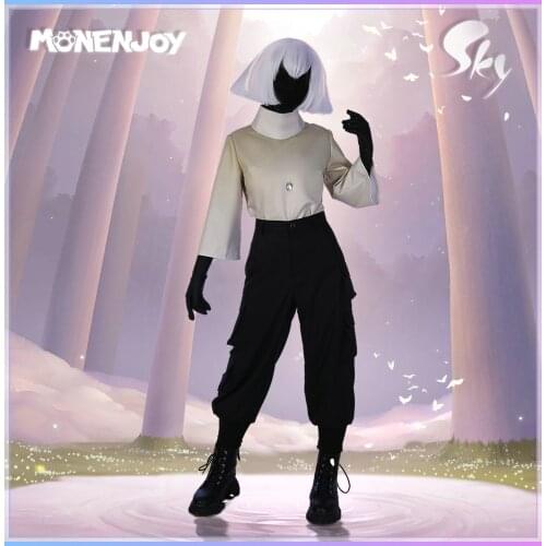 Monenjoy Sky Children of the Light Jelly Whisperer Cosplay Season of Sanctuary Cargo Pants Costumes Sets
