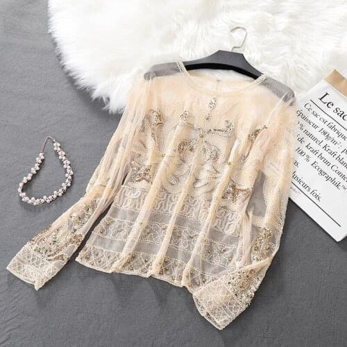 Muyoms Women's Shirts With Embroidery