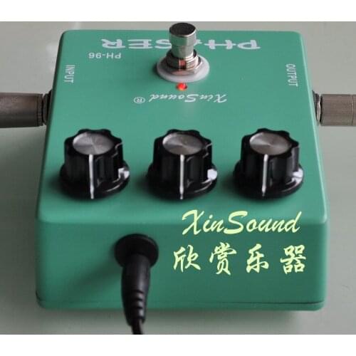 Vintage Analog Phaser and True Bypass PH-96 XinSound Pro Guitar Effects Pedal