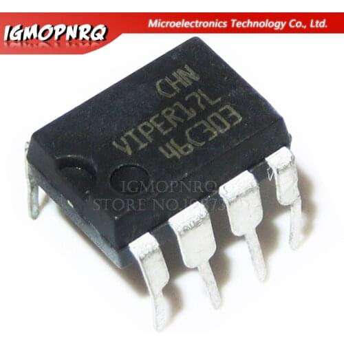 10PCS VIPER17L DIP-8 VIPER17 DIP8 VIPER17LN DIP