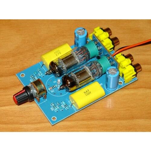 DC12V 2 PCS 6J1 / 6N15 tube bile buffer Tube preamplifier board Car amplifier board