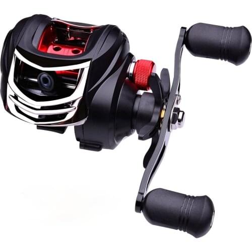 18+1 Shaft Spinning Fishing Wheel Fisherman Tool Baitcasting Fishing Reel Water Drop Long Cast Round Sea Lake Fishing Reel