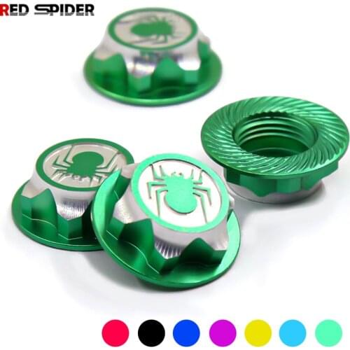 RS-RC Aluminium Wheel Hub Cover Antidust Cover 17mm HEX Nut For RC 1:8 Model Car Anti-skid Wheel Cover