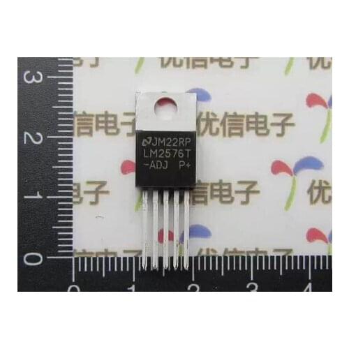 Free shipping LM2576T-ADJ PMIC power regulator IC / LM2576T DC DC switching regulator / voltage regulator IC