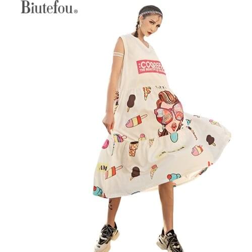 Свободные летние платья Biutefou China At AliExpress