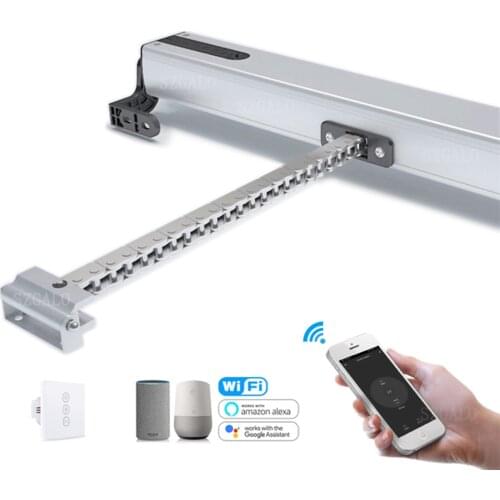 Chain electric window opener 2/4 wires motor Tuya WiFi Curtain Blinds Switch & remote control Accessories Optional