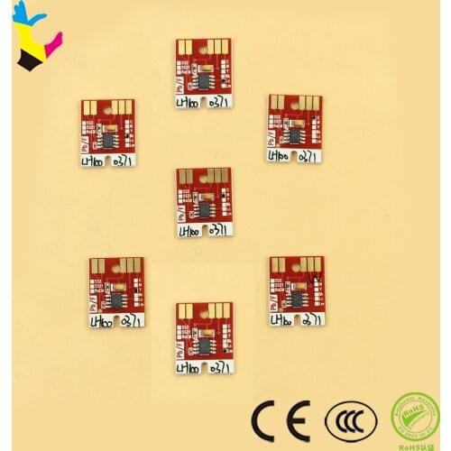 Auto reset chip for LH100 SPC-0371 Permanent chip for Mimaki UJF-605cII LH-100 0371 ARC chip BK C M Y LC LM W