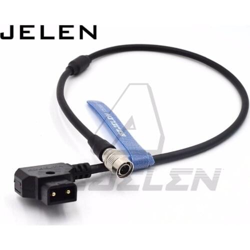 D-TAP to Hirose 4 pin Male Plug for Sound Devices 688/664/ 633/788t and Zoom F8 Power Cable