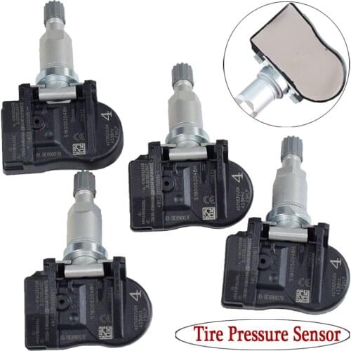 4Pcs TPMS Sensor 40700-3VU0A 407003VU0A 433MHz Tire Pressure Sensor For Renault Espace Fluence Grand Scenic Kadjar Megane Scenic