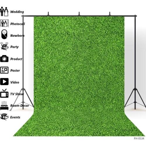 Grass Soccer Party Wedding Birthday Spring Photography Background Boy princess Newborn Decor Photocall Backdrop For Photo Studio