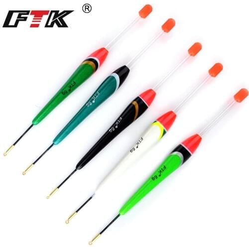 FTK 5Pcs/Lot Barguzinsky Fir 3g4g5g6g7g Weight Fishing Float Length 18cm-20.5cm Float For Carp Fishing