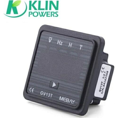 GV13T 220V AC Digital LED Display Generator Instrument Voltage HZ Timer Meter