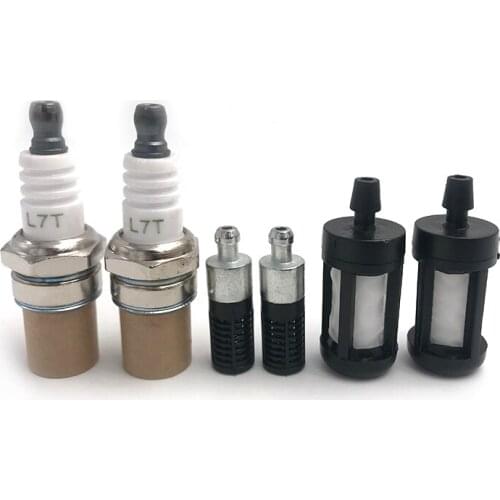 HUNDURE Spark Plug/Fuel Filter/Oil Filter Kit For Stihl 017 018 023 025 MS180 MS210 MS230 MS250 Chainsaw Parts # 1123 640 3800
