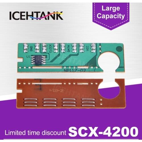 ICEHTANK DRUM CHIP Toner Cartridge Reset Chip for Samsung SCX 4200 4210 D4200A SCX-4200 SCX-4210 SCX-D4200A Black