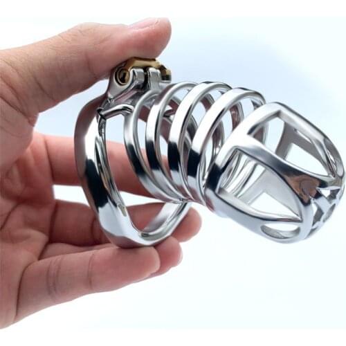3 size Cock Cage Bird Lock Penis Bondage Male Chastity Device BDSM Penis Cage Sex Toys For Men Big Dick Locks Adult Sex Tools