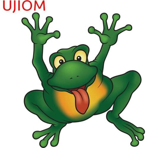 UJIOM Frog Home Decoration Bedroom Living Room Decorations Decal Vinyl Wallpaper Bedroom Accessories Room Decor Wall Stickers