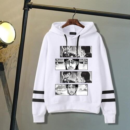 New Attack on Titan Hoodies Women Causal Hoodies Autumn Long Sleeve Oversized Hoodies Fashion Sweatshirt Attack on Titan Clothes
