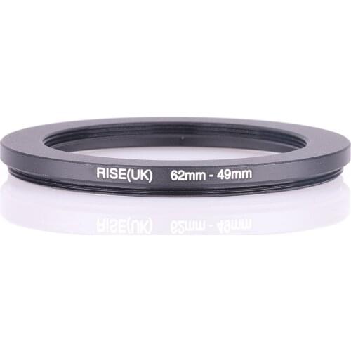 RISE(UK) 62mm-49mm 62-49 mm 62 to 49 Step down Filter Ring Adapter
