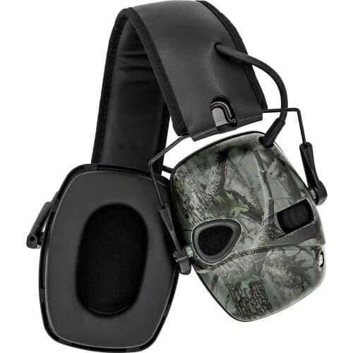 Foldable tactical noise reduction headphones hearing protection anti-noise sound amplification electronic shooting headphones-FG